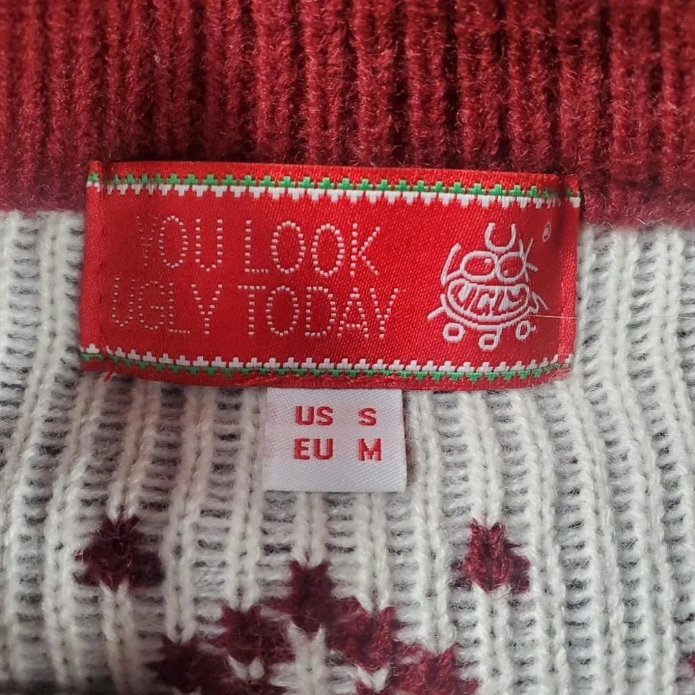 Merry Christmas You Filthy Animal You Look Ugly Today Christmas Sweater‎ Size S